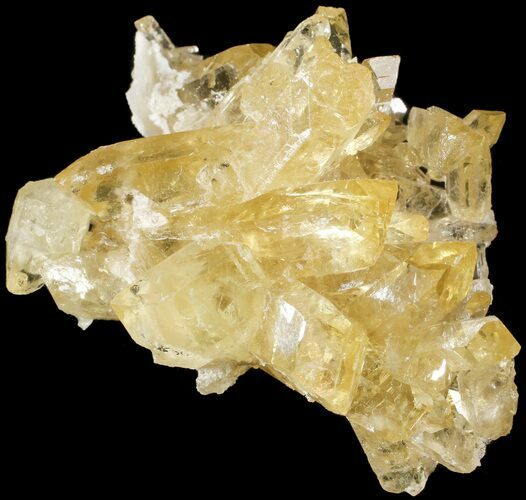 Gemmy, Chisel Tipped Barite Crystals - Dee Mine, Nevada #63363
